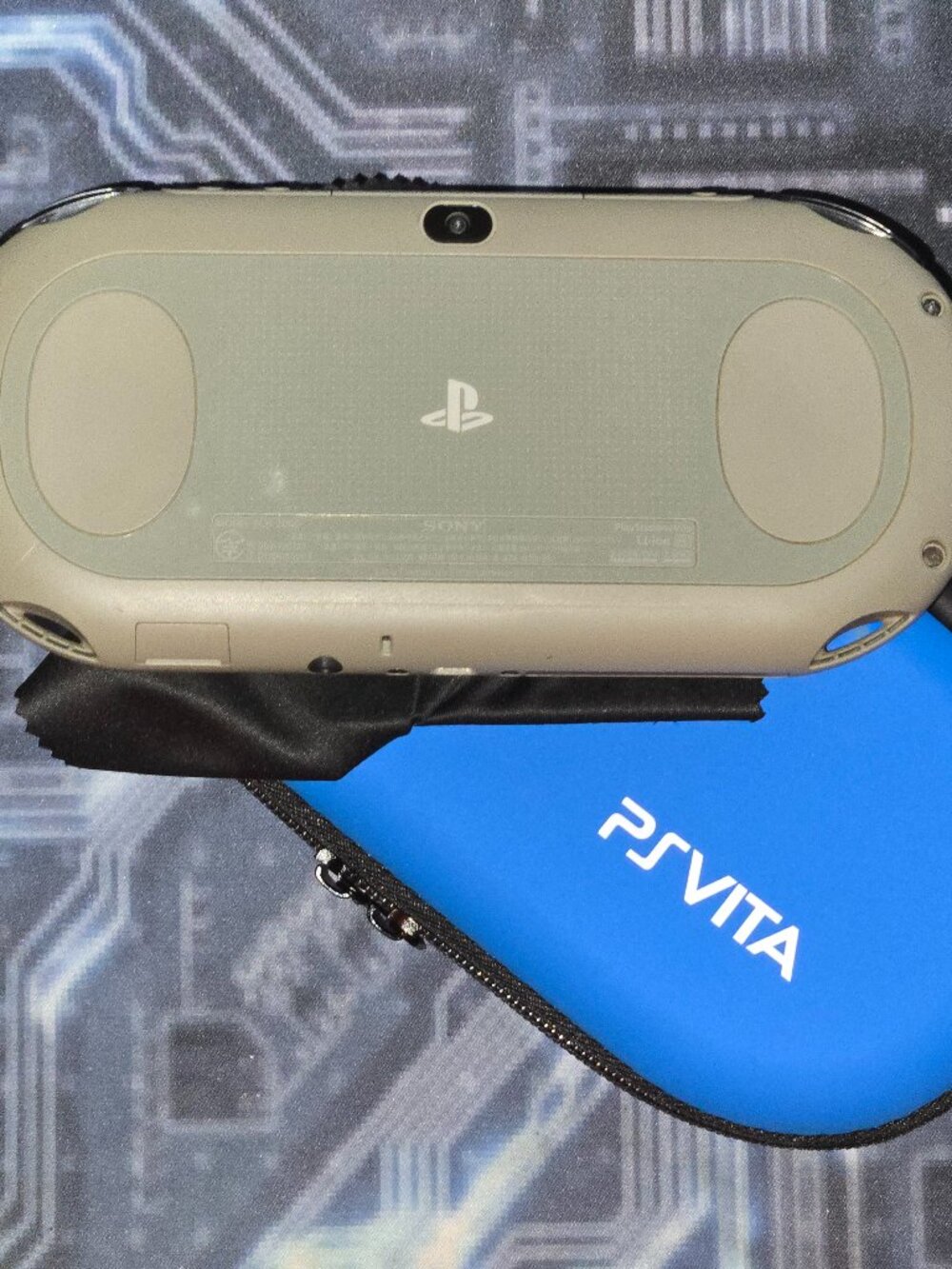 Sony PlayStation PS Vita Slim 2000 Console: 128gb Game Bundle (Black and Khaki)